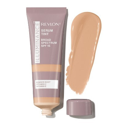 Revlon Illuminance Triple Hyaluronic Acid Tinted Serum 317 Tan Sand 0.94 fl oz - Imperfect Box