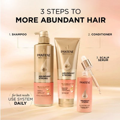 Pantene Abundant & Strong Treatment Serum 2 fl oz - Missing Box