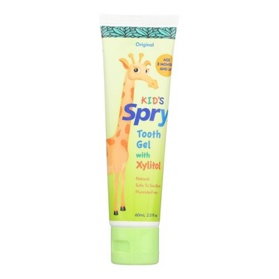Spry Kid's Original Tooth Gel With Xylitol 2 oz - Imperfect Container - Osadia Concept Store