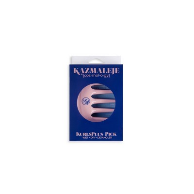KAZMALEJE KurlsPlus Pick Hair Comb Rose - New