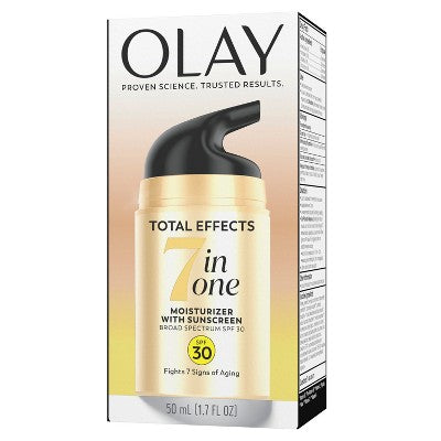 Olay Total Effects Face Moisturizer SPF 30 1.7 fl oz - Imperfect Box
