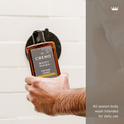 Cremo Vintage Suede Body Wash 32 fl oz - Imperfect Container