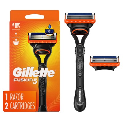 Gillette Fusion5 Men's Razor + 2 Razor Blade Refills - Imperfect Box
