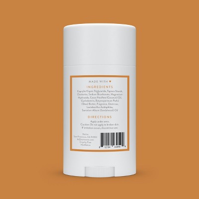 Native Solid Deodorant for Men & Women Vanilla & Sandalwood 2.65oz - Imperfect Container