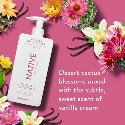 Native Fall Seasonal Vanilla Cactus Flower Volumizing Conditioner 16.5 fl oz - New