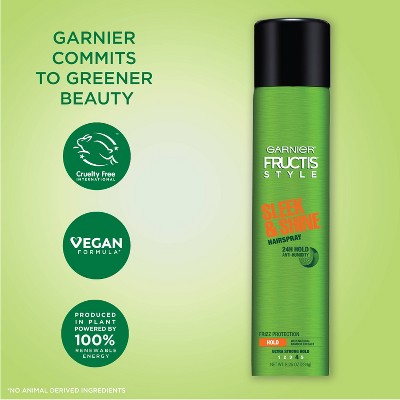 Garnier Fructis Style Sleek & Shine Hairspray 8.25oz - Imperfect Container