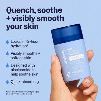 Curology Hydro+ Gel Cream Moisturizer 1.7 fl oz - Missing Box