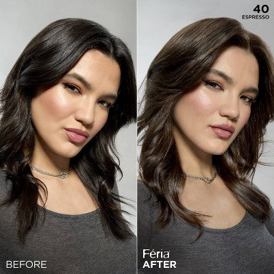 L'Oreal Paris Feria Multi-Faceted Shimmering Color 6.3 fl oz 40 Deeply Brown - Missing Box