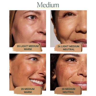 Well People Supernatural Complexion Stick Foundation + Concealer 26 Medium Warm 0.28oz - New