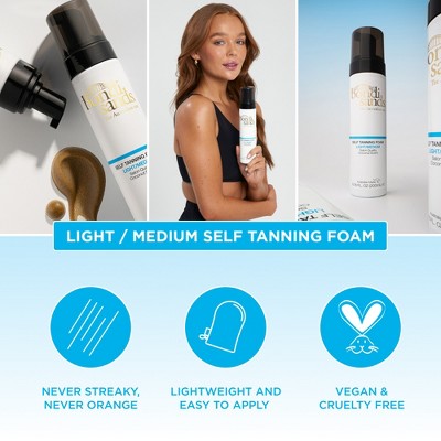 Bondi Sands Self Tanner Tanning Foam Light/Medium 6.76 fl oz - Missing Lid