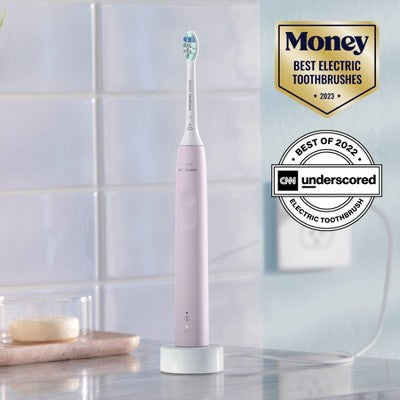 Philips Sonicare 4100 Rechargeable Electric Toothbrush Sugar Rose - Imperfect Box