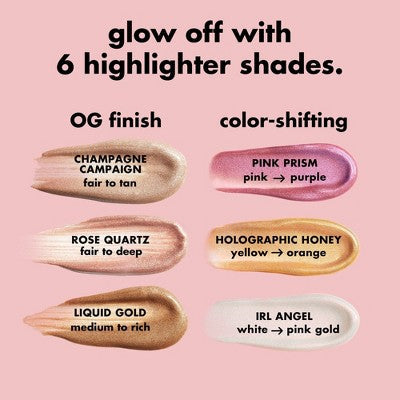 e.l.f. Halo Glow Highlight Beauty Wand IRL Angel 0.33 fl oz - Imperfect Box