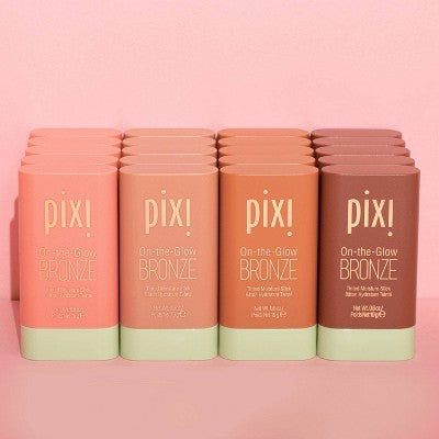 Pixi On The Glow Bronze Tinted Moisturizer Stick Bronzer Soft Glow 0.6oz - Missing Box