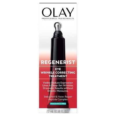 Olay Regenerist Anti-Aging Eye Wrinkle Treatment, Firming & Hydrating 0.68 fl oz - Imperfect Box