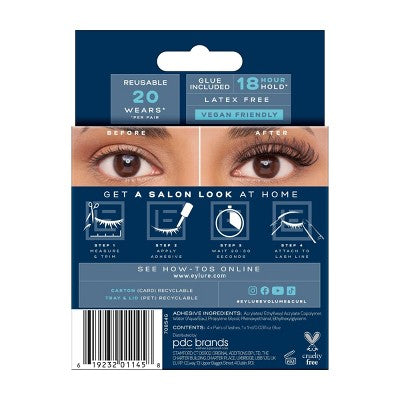 Eylure False Eyelashes No 114 4pc - Imperfect Box