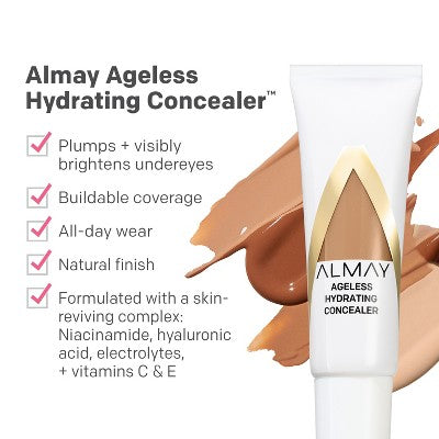 Almay Ageless Hydrating Concealer 020 Light Medium 0.38 fl oz - Imperfect Box