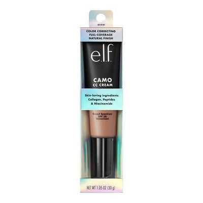 e.l.f. Camo CC Cream 425 N Tan 1.05oz - New