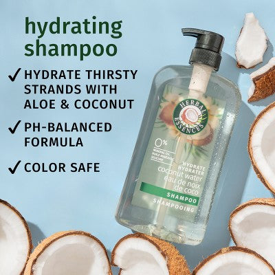 Herbal Essences Hydrating Shampoo with Coconut Water & Jasmine 29.2 fl oz - New