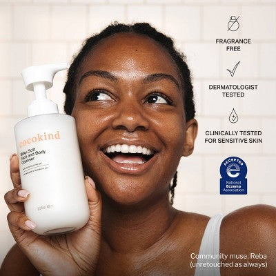 cocokind Ceramide Milk Face & Body Cleanser 13.5 fl oz - Imperfect Container