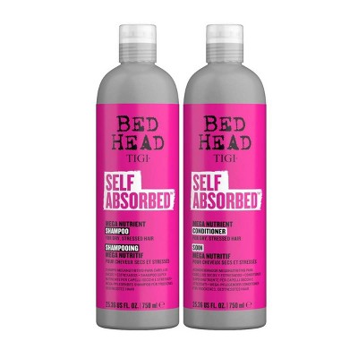 TIGI Bed Head Self Absorbed Shampoo and Conditioner 2pk 25.36 fl oz/2ct - New