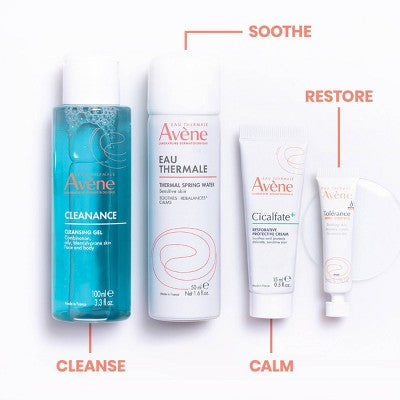 Avene Dermatologist Recommended Sensitive Skin Starter Kit 4ct - Missing Box