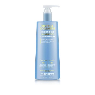 Giovanni Biotin & Collagen Strengthening Shampoo 24 fl oz - Imperfect Container