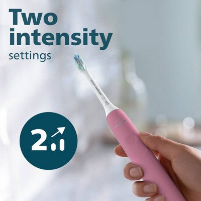 Philips Sonicare 4100 Plaque Control Rechargeable Electric Toothbrush HX3681/26 Deep Pink - Imperfect Box
