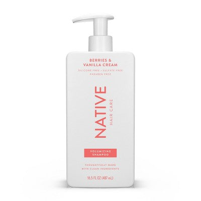 Native Berries; Vanilla Cream Volumizing Shampoo 16.5 fl oz - Imperfect Container