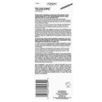 L'Oreal Paris Telescopic Original Mascara 905 Black 0.27 fl oz - Imperfect Box