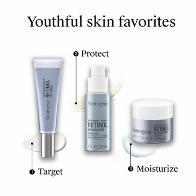 Neutrogena Rapid Wrinkle Repair Retinol Face & Neck with Hyaluronic Acid SPF 30 1 fl oz - Imperfect Box