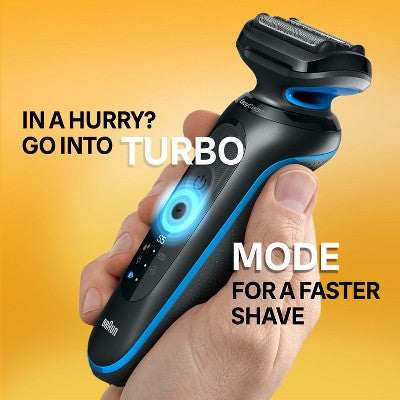 Braun Series 5-5118s Rechargeable Wet & Dry Shaver - Imperfect Box
