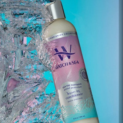 Watch & Sea The Softness Strand Protection Leave-In Flourishing Conditioner 8 fl oz - New