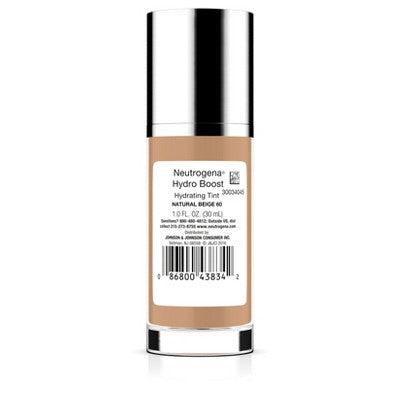 Neutrogena Hydro Boost Hydrating Tint Liquid Foundation 60 Natural Beige - Imperfect Container