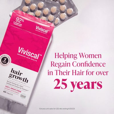 Viviscal Women's Hair Growth Supplement 60ct - Imperfect Box