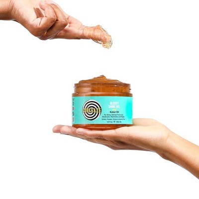 CurlDaze Shine Gel with Kukui 12 fl oz - Imperfect Container