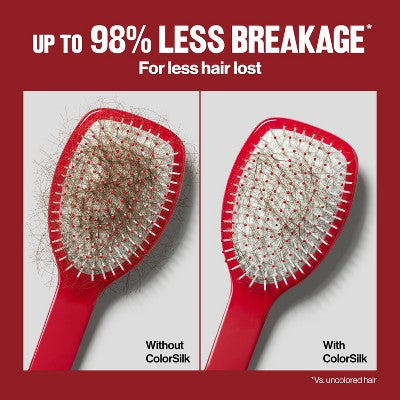 Revlon ColorSilk Permanent Hair Color with Bond Repair Complex 41 Medium Brown 4.4 fl oz - Imperfect Box