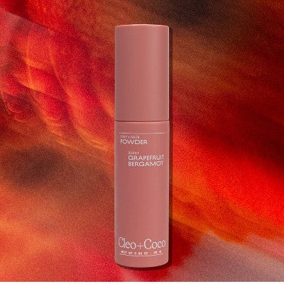 cleo+coco. Body and Hair Antiperspirants and Deodorant Powder Grapefruit Bergamot 0.88oz - New