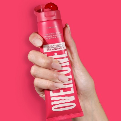Overtone Raspberry Pink Hair Mask Semi-Permanent Hair Dye & Color Conditioner - New