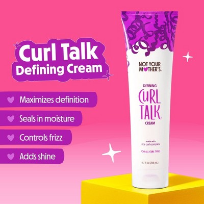 Not Your Mother's Curl Talk Defining Cream 9.7 fl oz - New