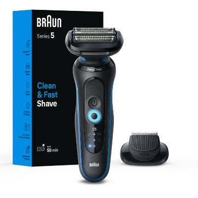 Braun Series 5-5118s Rechargeable Wet & Dry Shaver - Imperfect Box
