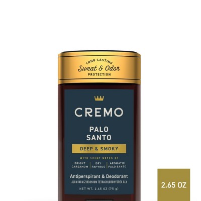 Cremo Solid Antiperspirant Palo Santo 2.65oz - New