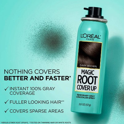 L'Oreal Paris Magic Root Cover Up Systems Light Golden Brown 2.0oz - Imperfect Container