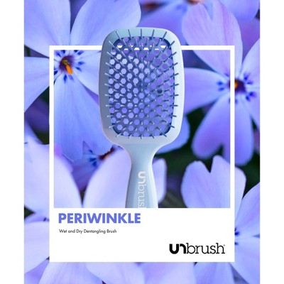 UNbrush Detangler Hair Brush Periwinkle Light Blue - Imperfect Box