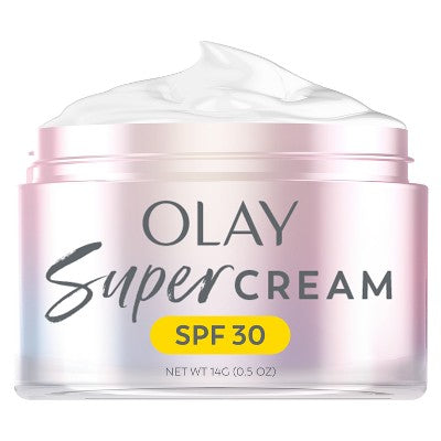 Olay Super Cream Ultra Lightweight Facial Moisturizer SPF 30 0.5oz - Missing Box