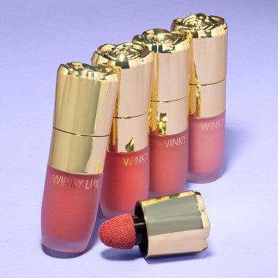 Winky Lux Cheeky Rose Liquid Blush Lovely 0.21oz - Imperfect Box