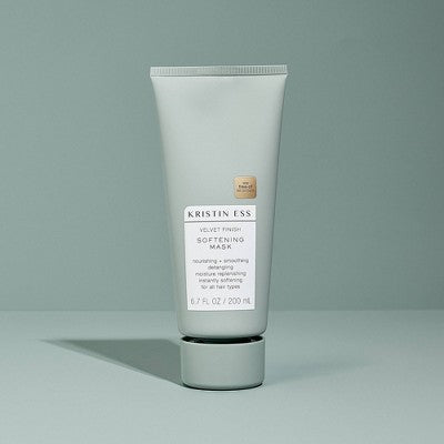 Kristin Ess Softening Hair Mask Hydrate + Smooth Dry Damaged Hair 6.7 fl oz - Imperfect Container