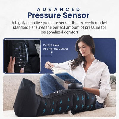 Miko Compression Massager with Advanced Airbag Technology, Aero - Imperfect Box