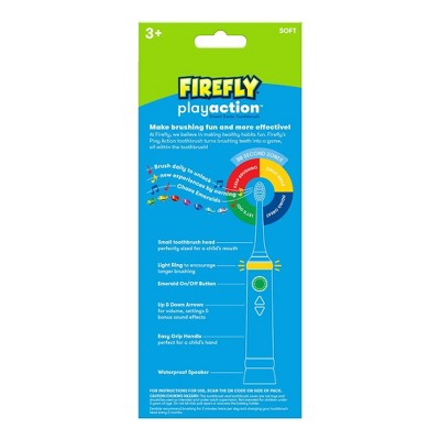 Firefly Play Action Electric Toothbrush Sonic the Hedgehog - Imperfect Box