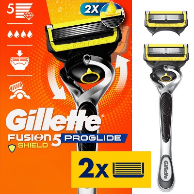 Gillette ProGlide Shield Men's Razor + 2 Razor Blade Refills - Imperfect Box