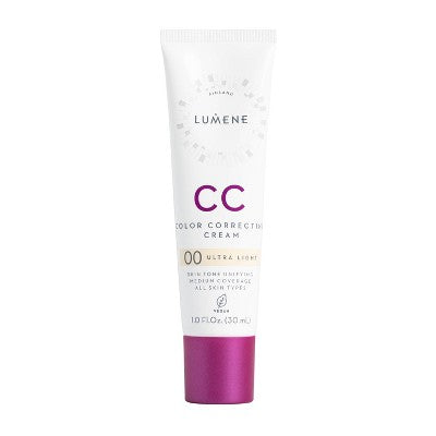 Lumene CC Color Correcting Cream 00 Ultra Light 1 fl oz - New